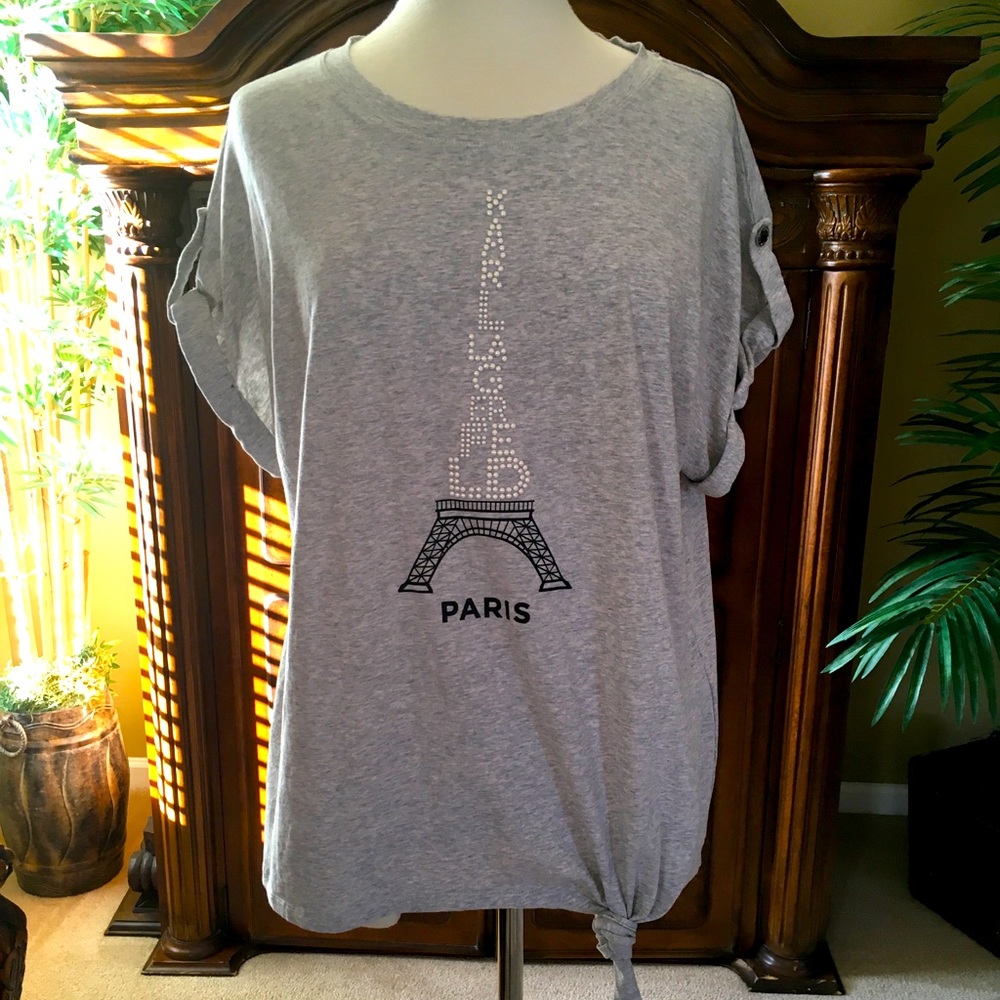 Karl Lagerfeld Graphic Tee - NWO Tags